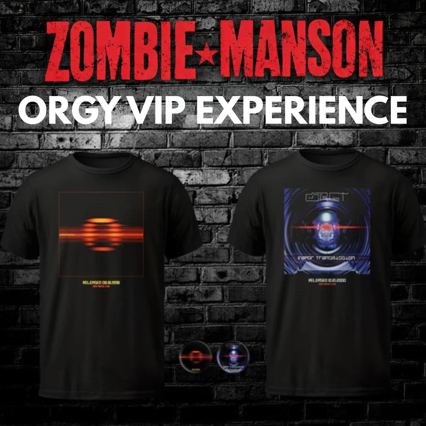 Orgy VIP Experience Zombie*Manson Tour