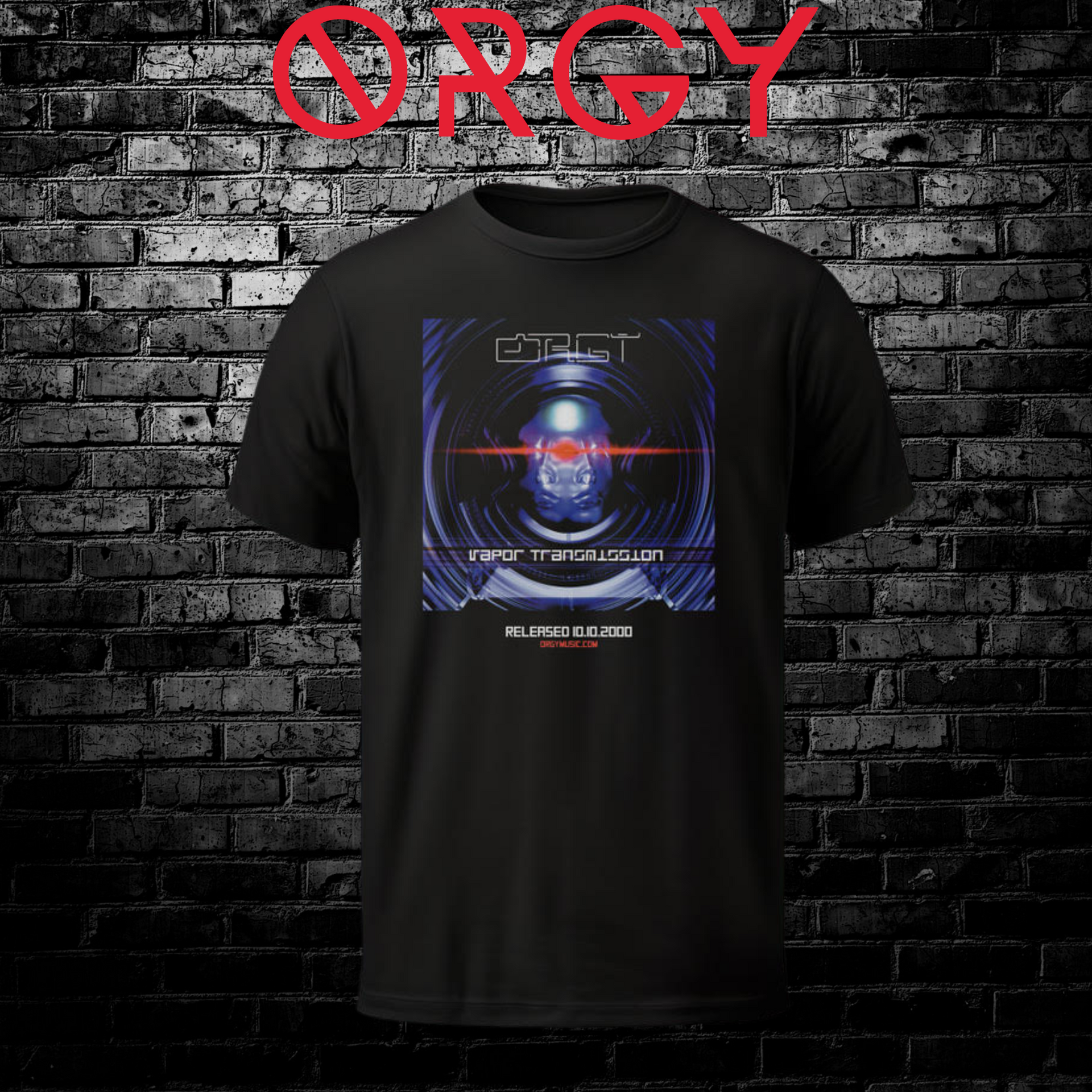Vapor Transmission 25-year commemorative T-Shirt – Orgy Merch
